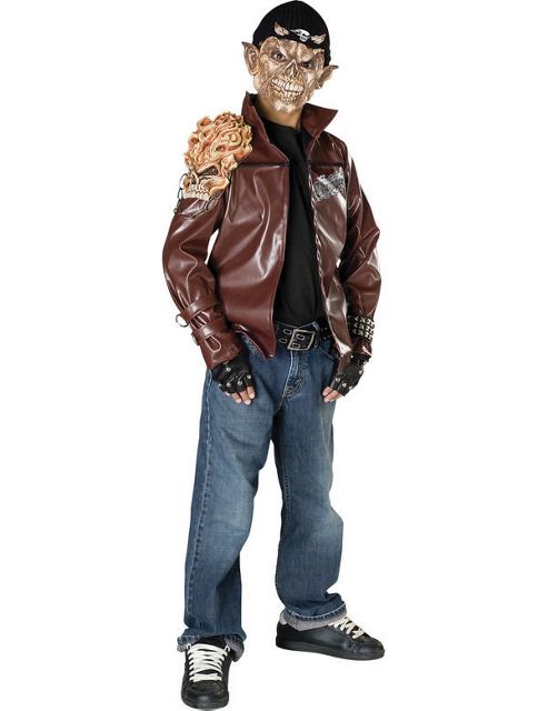 Image of Child Demon Rider Halloween Costume Medium