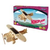 Solar Monoplane Wooden Craft Kit