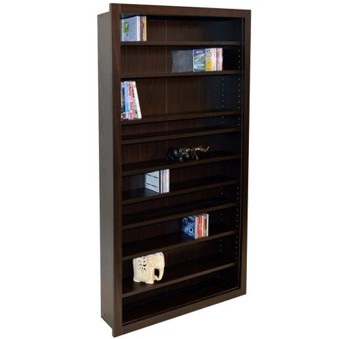 Image of Baltimore - Large Cd / Dvd / Blu-ray / Media Storage Shelves - Walnut