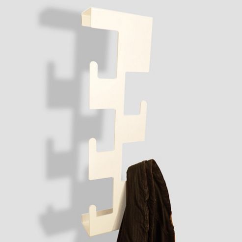 Image of The Metal House Retro Coat Rack - White