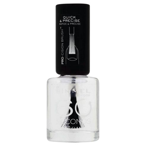Image of Rimmel 60 Seconds Nail Polish Clear