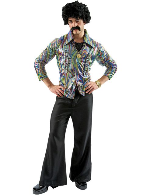 Image of Men's Disco Costume Extra Large