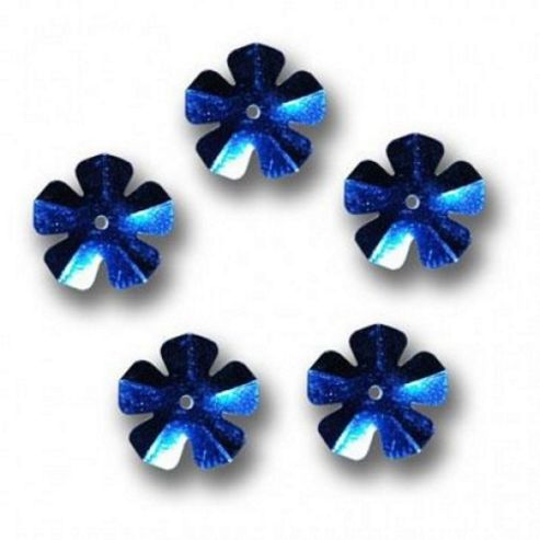 Image of Flower Seq 15mm Royal Bl 2g