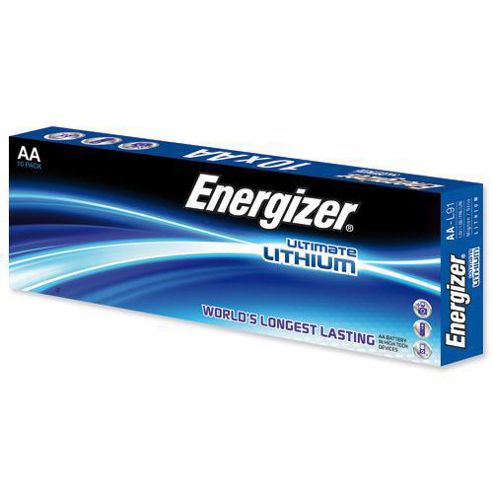 Image of Energizer Ultimate Lithium Aa Battery - Pack Of 10
