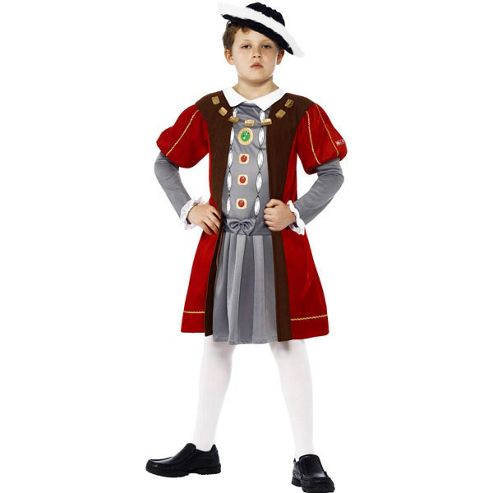 Image of Horrible Histories Henry Viii - Child Costume 8-10 Years
