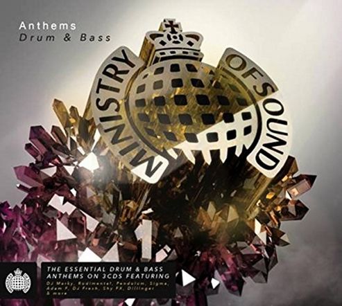 Image of Anthems Drum & Bass (3cd)