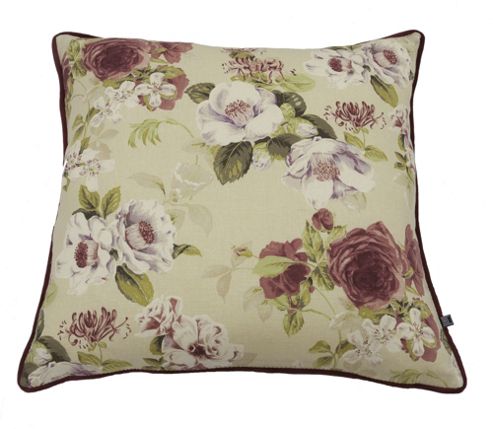 Image of Scatter Box Evelyn Cushion - Cream - 58 Cm L X 58 Cm W