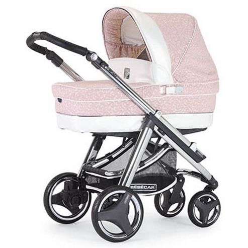 Image of Bebecar Ip-op Evolution Prive Luxury Combi Pram (roseus)