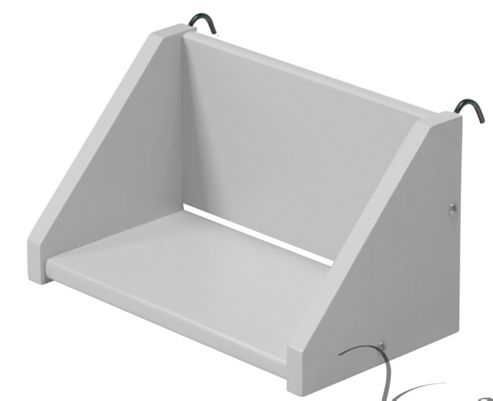 Image of Verona Tollo Clip On Shelf - White