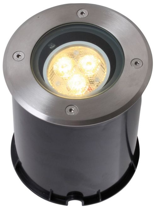 Image of Naeve Leuchten 3 Light Flush Mount In Aluminium