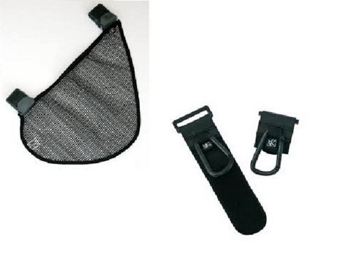 Image of Jl Childress Bundle - Stroller Cargo Net And Stroller Hooks - 2 Items Supplied