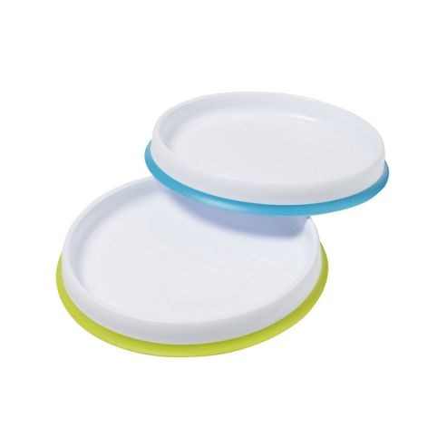 Image of Mothercare Weaning Plates - 2 Pack
