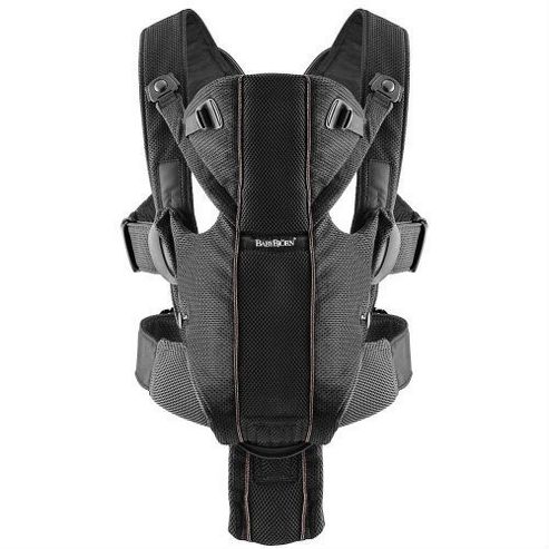 Image of Babybjorn Baby Carrier Miracle Airy Mesh (black Mesh)