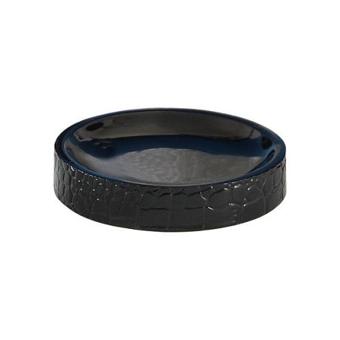 Image of Sanwood Kroko Soap Dish - Black