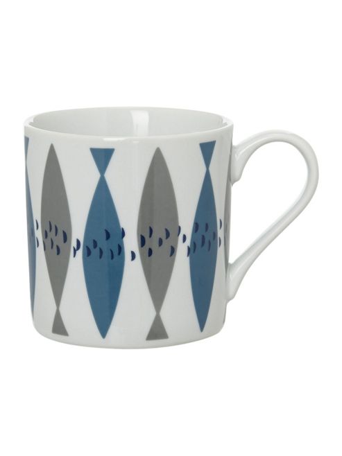 Image of Linea White Seascape Mug