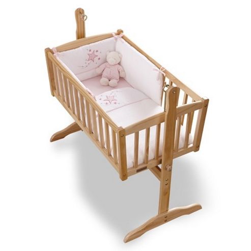 Image of Clair De Lune 2pc Crib Bedding Set (stardust Pink)