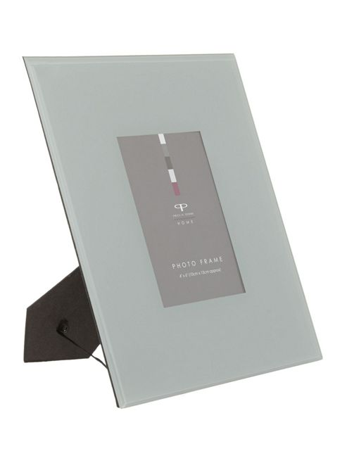 Image of Pied A Terre Grey Bevelled Glass Frame, 5x7