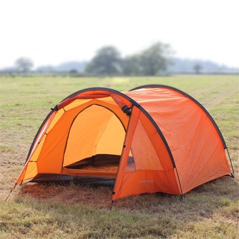 Image of North Gear Camping Exodus Waterproof 4 Man Tent Orange