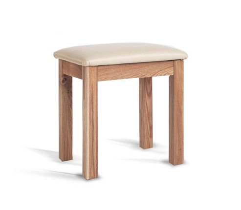Image of Ametis Camden Painted Pine And Ash Stool