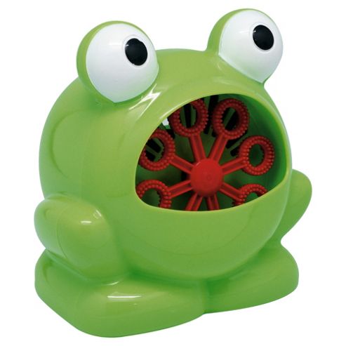 Image of Tesco Mini Frog Bubble Machine