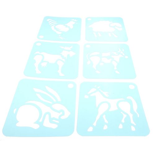 Image of Stencil Set - Farm Animals