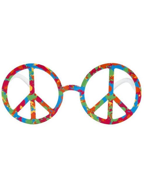Image of Psychedelic Peace Sign Glasses