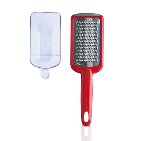 Image of Fine Box Grater Red