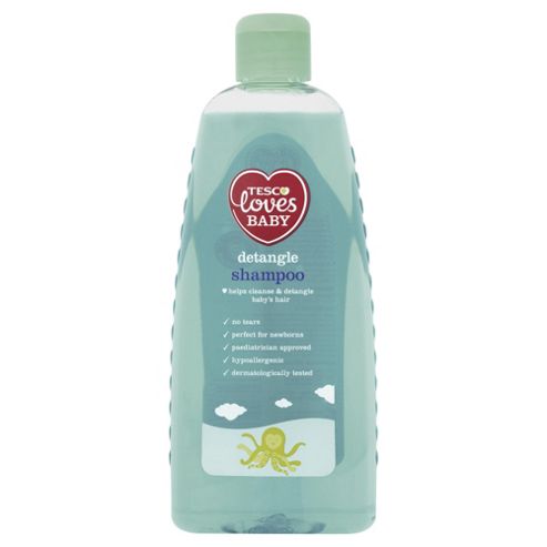 Image of Tesco Loves Baby Detangle Shampoo 500ml
