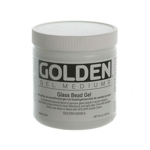 Image of Golden 236ml Glass Bead Gel (new)