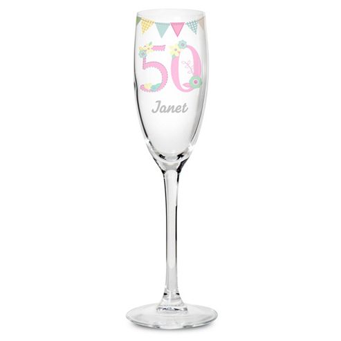 Image of Personalised Birthday Bunting Age Flute