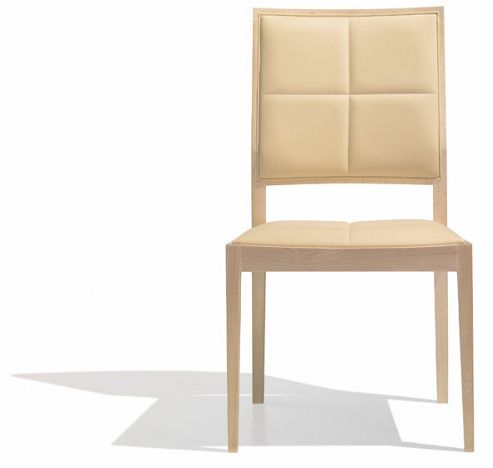 Image of Andreu World Manila Side Chair - Low Back - Fabric Field-grey