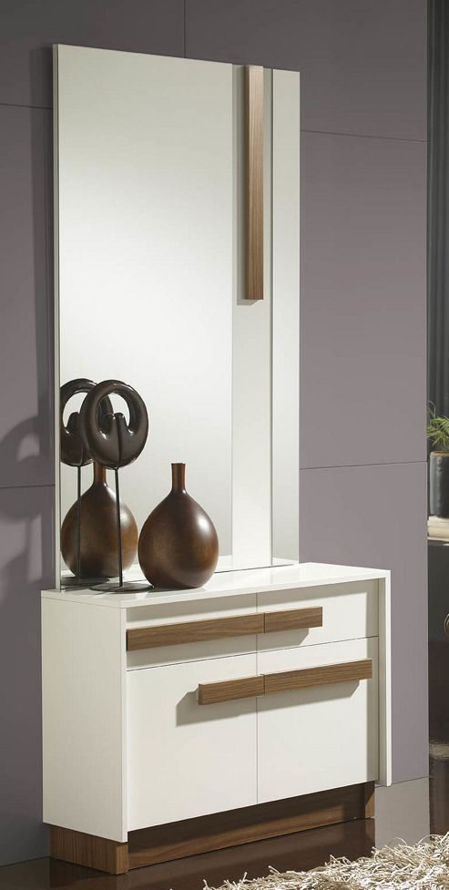 Image of Gallego Sanchez Concept Shoe Storage - White And Walnut