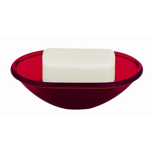 Image of Spirella Toronto Soap Dish - Red