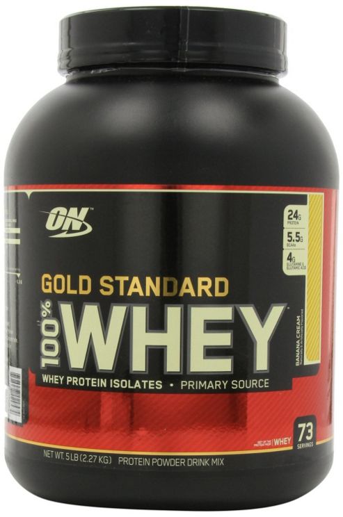Image of Optimum Nutrition 100% Whey Protein 2.27kg - Banana