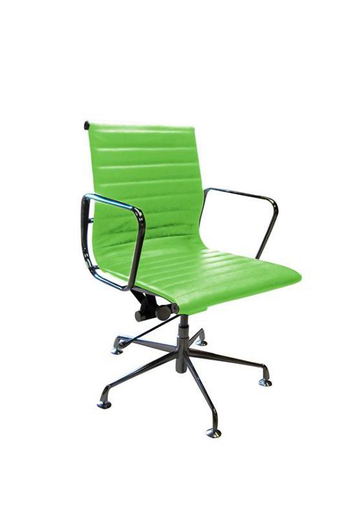 Image of Ea108 Eames Inspired Green Office Chair