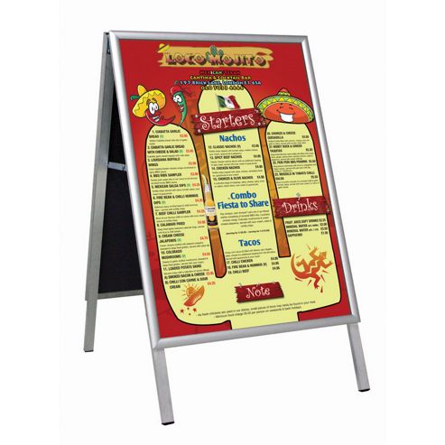 Image of Busyfold Busygrip Indoor A Frame - 841 Cm H X 59.4 Cm W