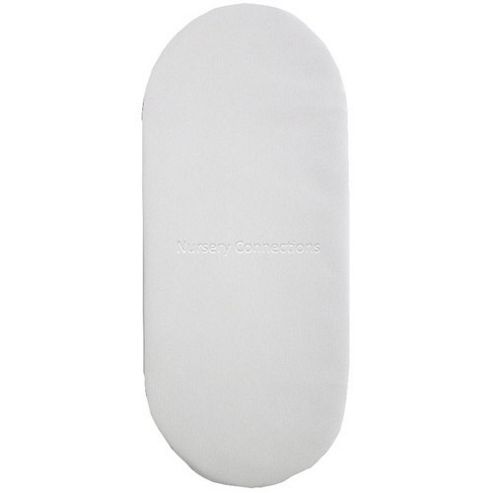 Image of Nursery Connections Kidtech Foam Moses Basket/pram Mattress 71x33cm