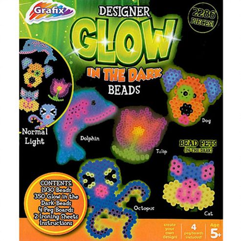 Image of Grafix Glow In The Dark Beads