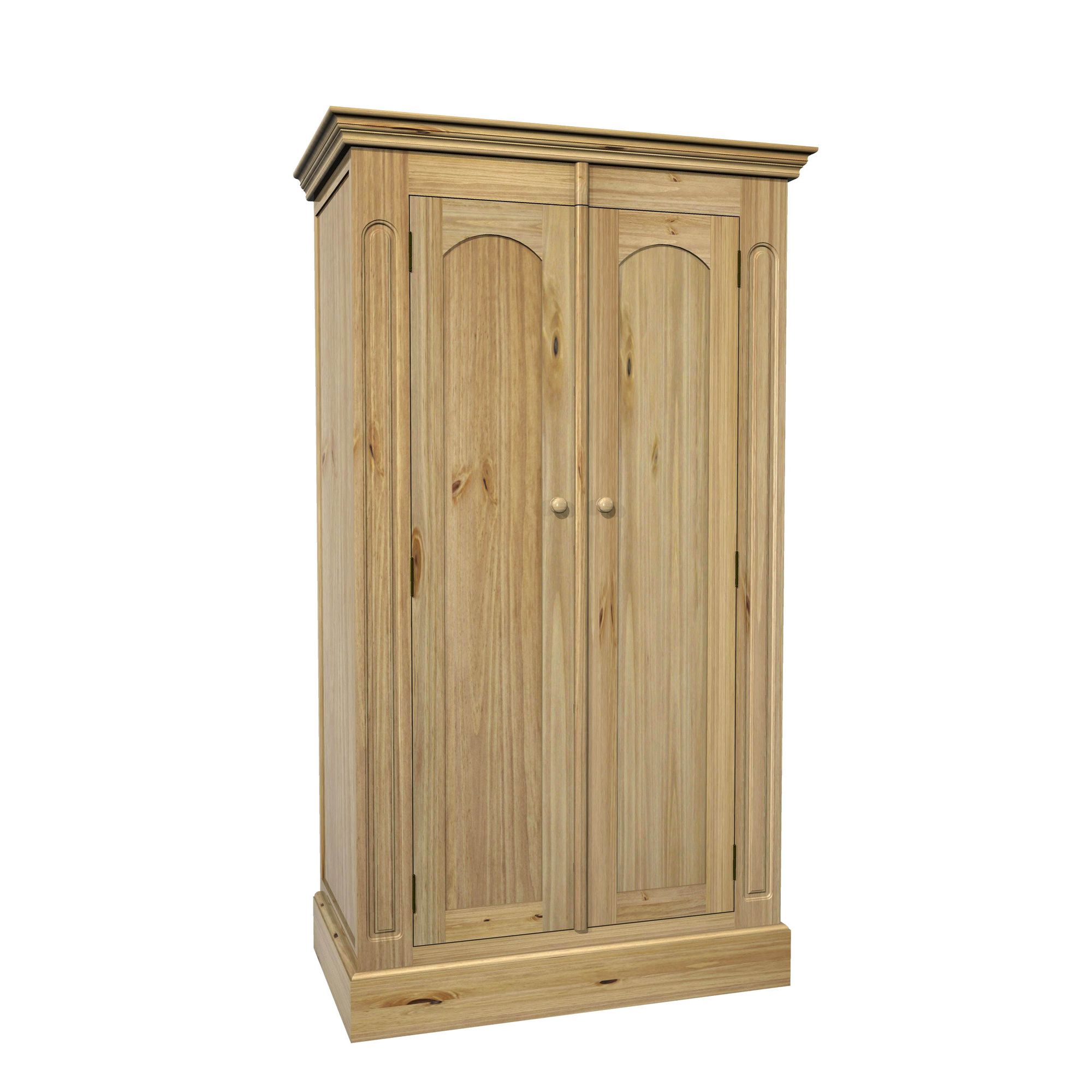 Kelburn Furniture Woodland Pine 2 Door Wardrobe at Tesco Direct