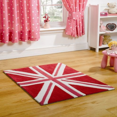 Image of Kiddy Play Mini Jack Bright Pink 70x100 Cm Rug