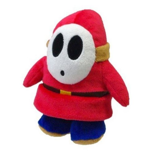 Image of Official Nintendo Mario Plush Series Stuffed Toy - 6" Shy Guy