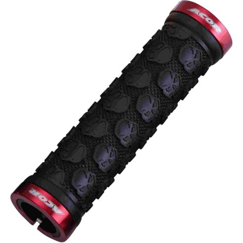 Image of Acor Skull Design Locking Grips, Red