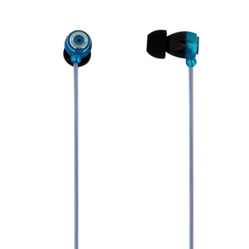 Image of Mitec Metal Earphones Blue