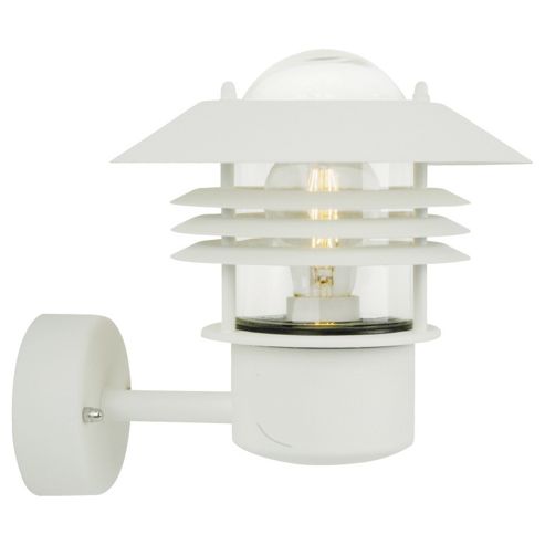 Buy Nordlux Vejers Up Wall Light - Galvanized Steel / White from our Outdoor Lanterns range - Tesco