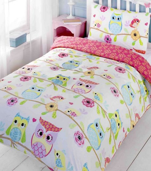 Image of Owl And Friends, Double Duvet
