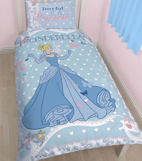 Image of Disney Princess Single Bedding - Cinderella