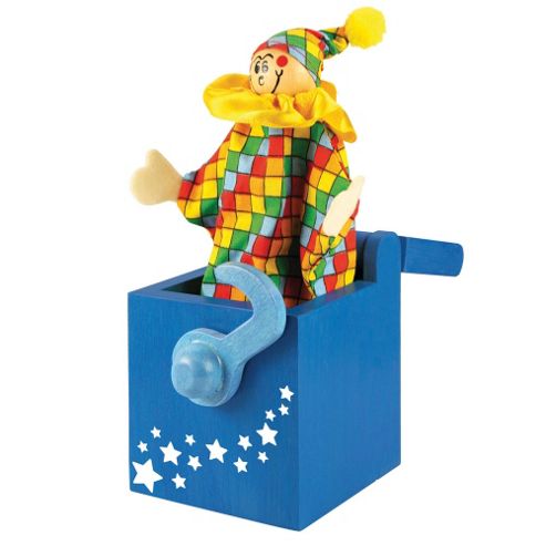 Image of Bigjigs Toys Bj677 Jack-in-a-box Blue