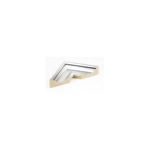 Image of Morris Mirrors Ltd Classic Design Framed Bevelled Mirror - Silver
