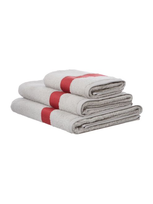 Image of Pied A Terre Light Grey Bath Towel