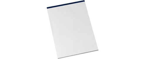 Image of Q-connect Memo Pad A4 80 Leaf Ruled Feint